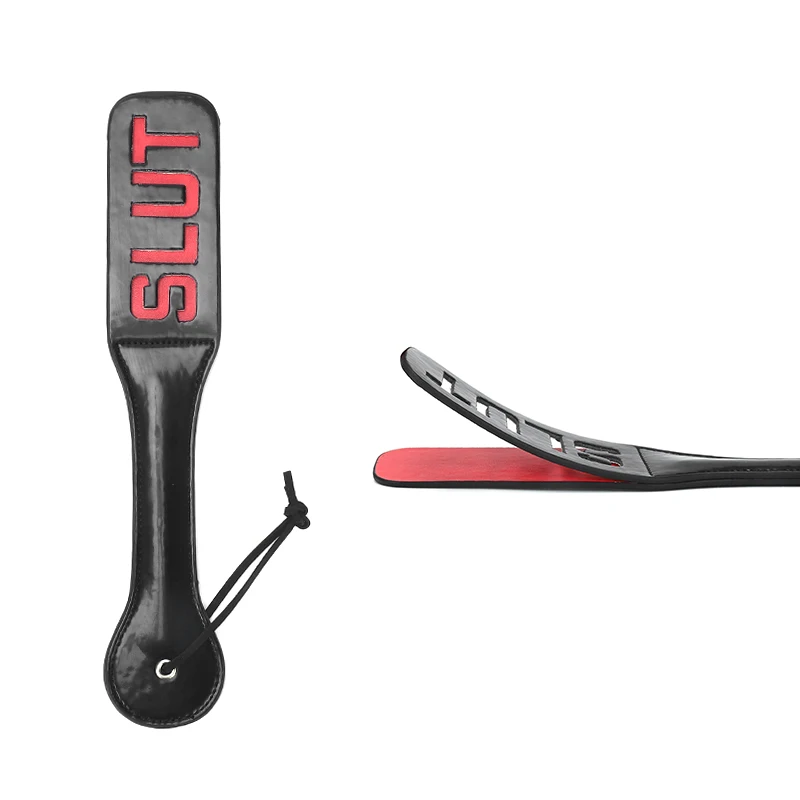 Плетка 32 см для БДСМ фетиш плетка из искусственной кожи с веслом флирта ПЭТ