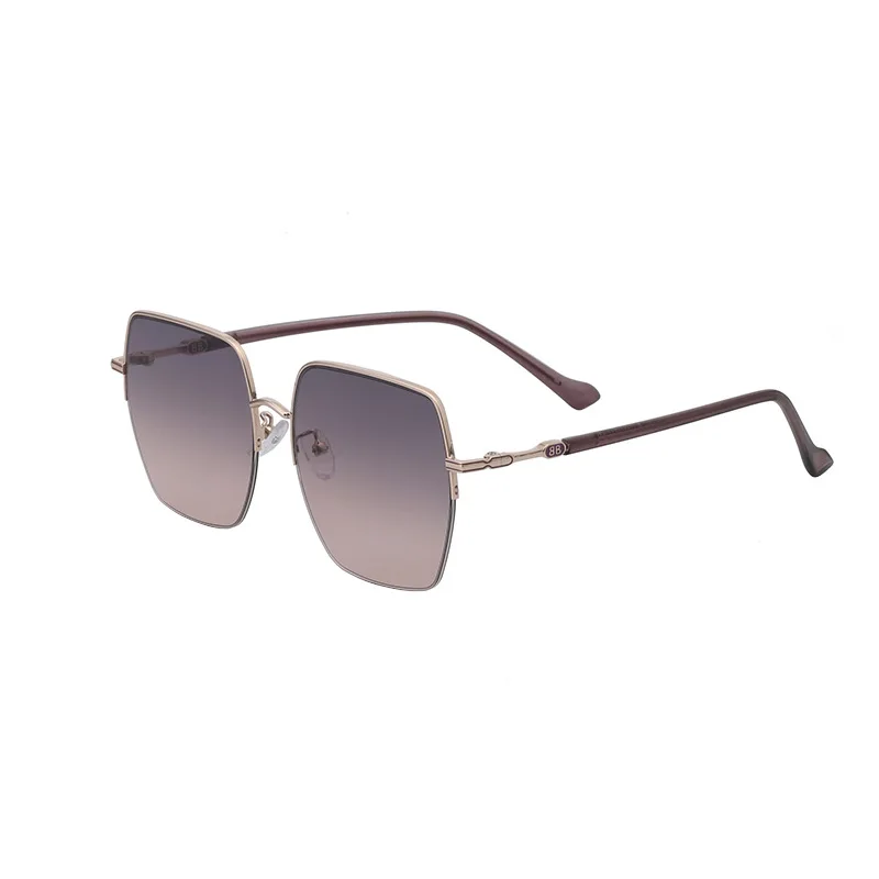 

Women's Sunglasses Fashion Big Frame Brushed Nylon Lens TR90 Frame Anti-ultraviolet Luxury Glasses