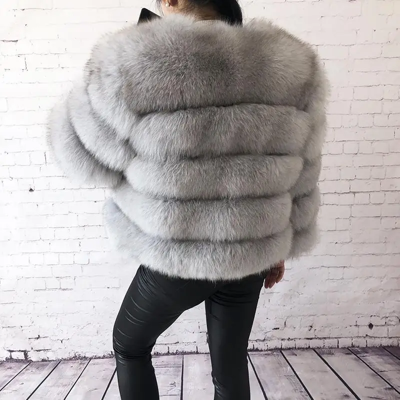 

ZITY 2020 New Style Real Fur Coat 100 %Natural Fur Jacket Female Winter Warm Leather Fur Coat High Quality Fur Vest