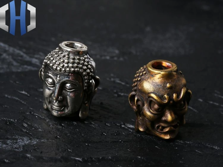 Китай Путешествие на Запад Будда нож кулон ручной работы Паракорд бисера DIY