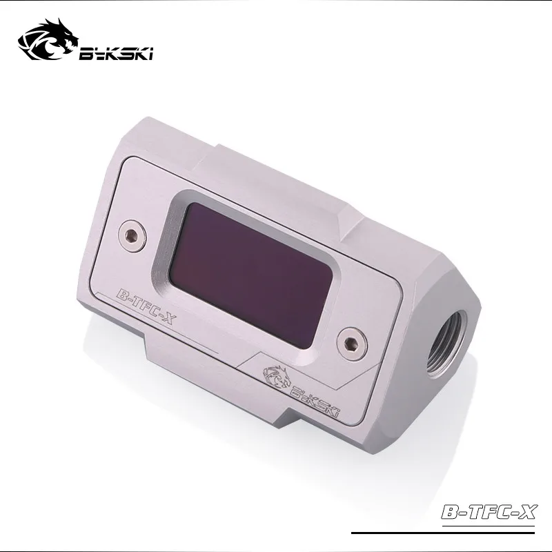 Расходомер Bykski с цифровым OLED дисплеем измеритель расхода воды водяным