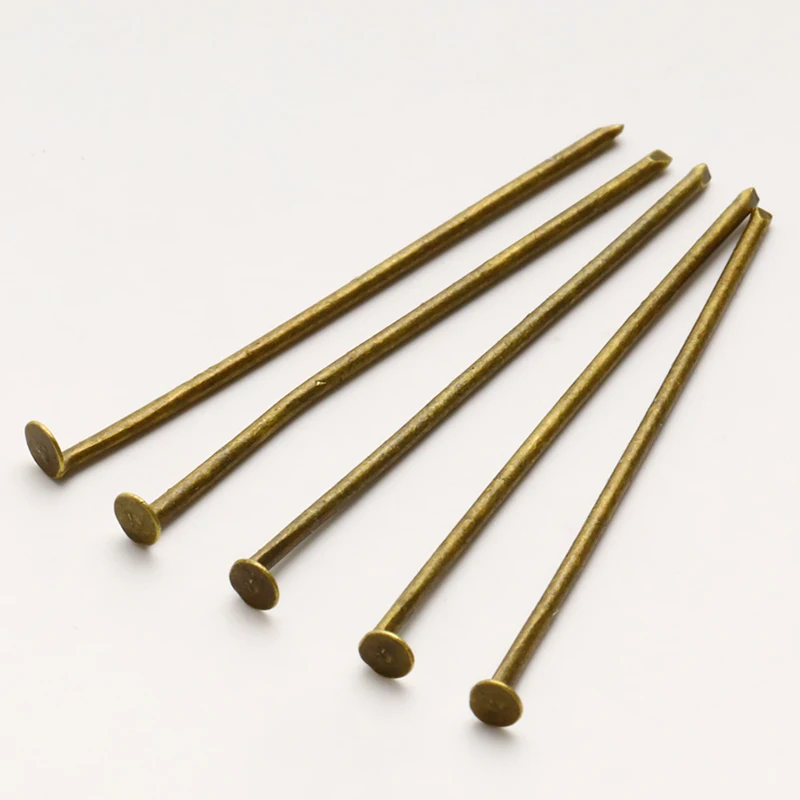 200 шт./компл. металлической головки глаз плоской для бижутерии материал рукоделия