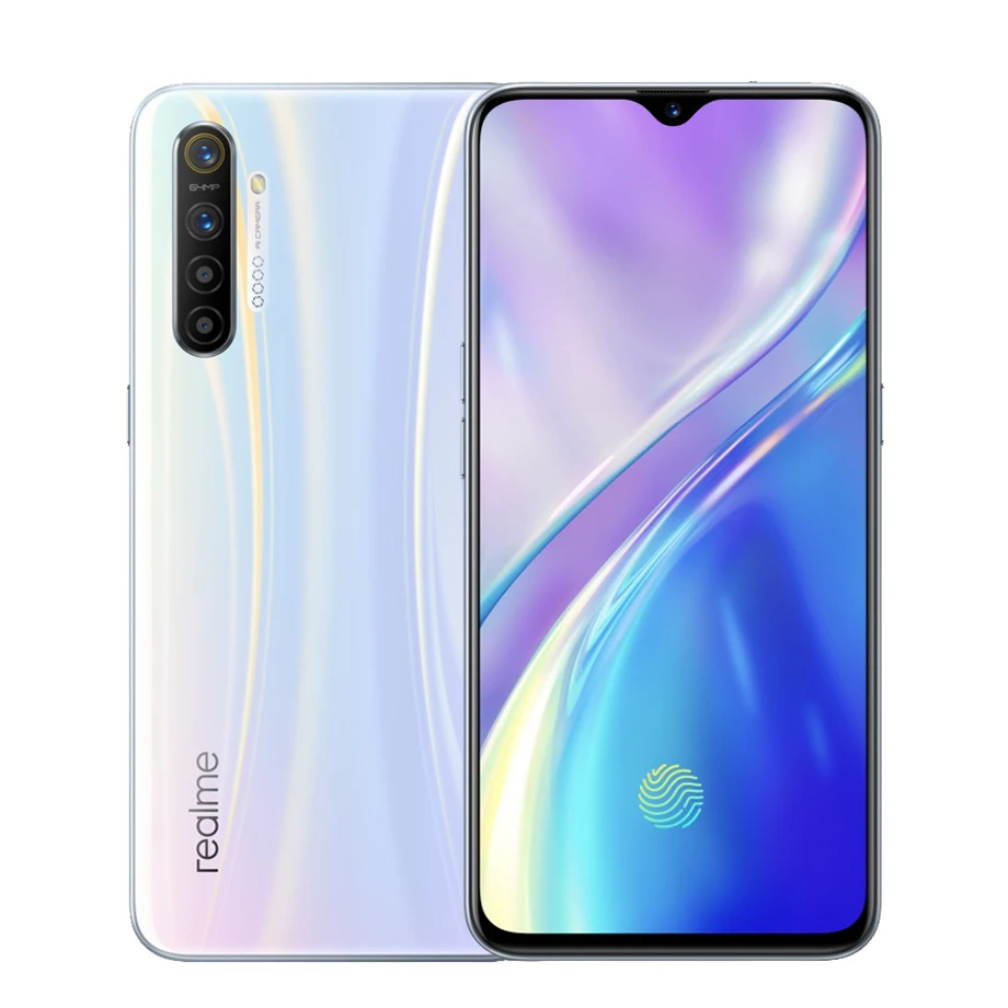 Мобильный телефон Realme X2 6 4 дюймов супер AMOLED экран ГБ ОЗУ 64 Гб ПЗУ Snapdragon 730G камера