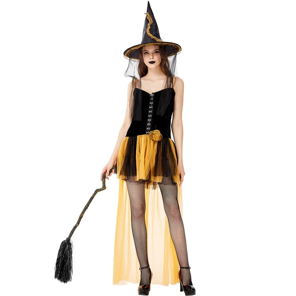 Женское сексуальное женское платье для Хэллоуина косплей готическое