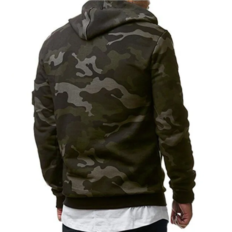 E-BAIHUI 2020 новые мужские камуфляжные кофты с капюшоном Мужской костюмы модные худи