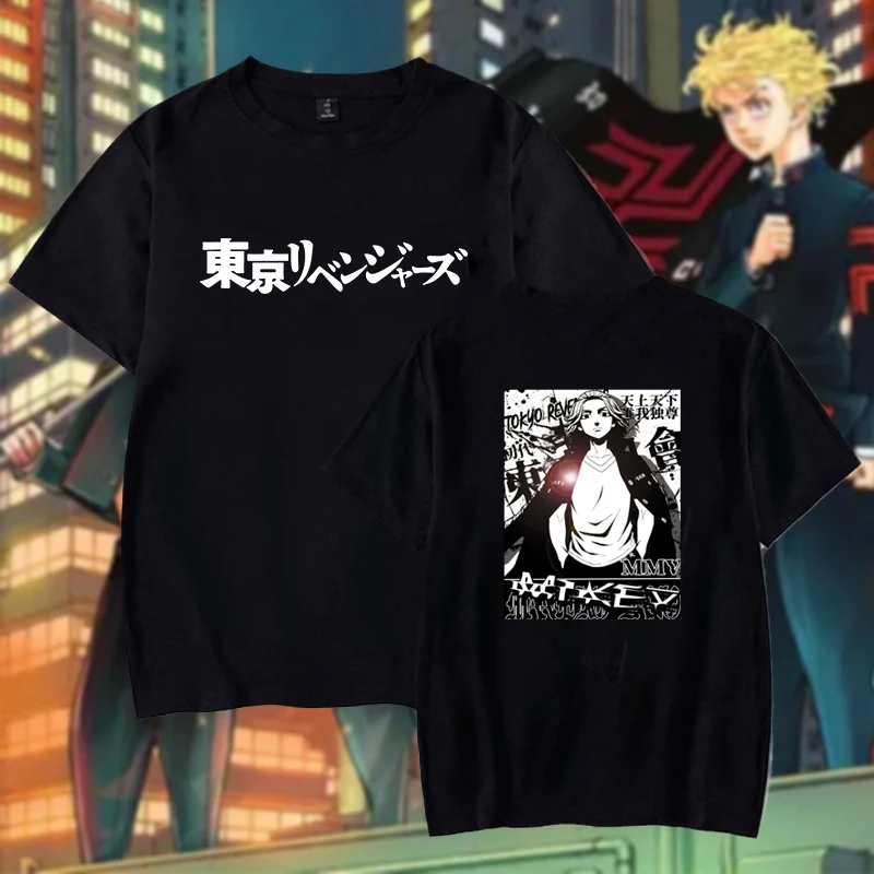 

Футболка мужская оверсайз с принтом Токио, милая мультяшная рубашка с коротким рукавом в стиле Харадзюку, уличная одежда в стиле унисекс