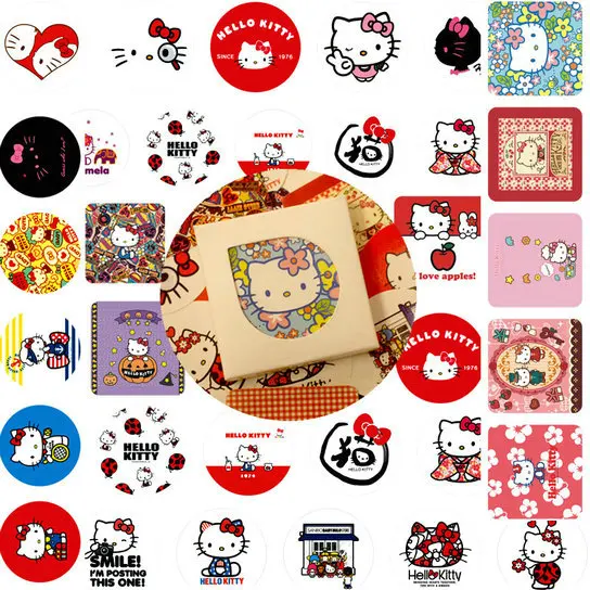45 шт./кор. с цветочным рисунком Тотем памятки наклейки пакет DIY разместил его Kawaii планировщик для скрапбукинга наклейки канцелярские принадлежности, школьные принадлежности героя из мультфильма