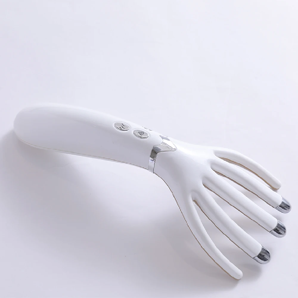 

Mini Head Massager Scalp Neck Comb Five Finger Claws Heating Vibration Massager USB Charging Stress Relief Body Relaxation Tool