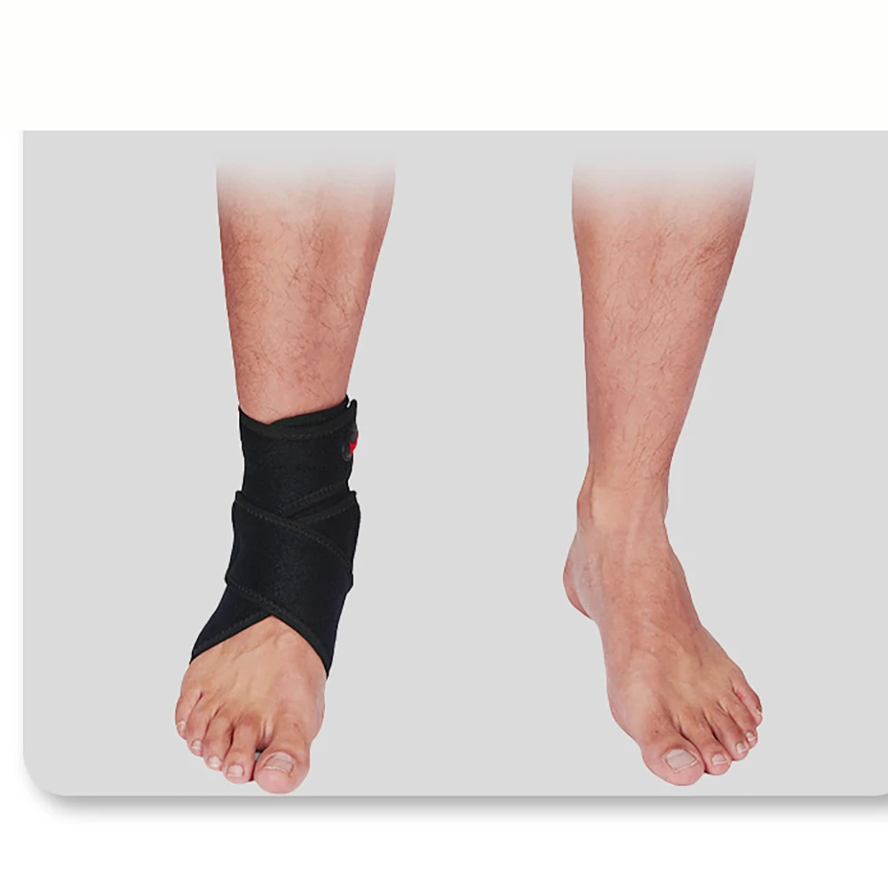 

HYHG Sports Ankle Support Anti-sprain Fitness Basketball Foot Fixed Support Ankle Adjustable Breathable Ankle Brace
