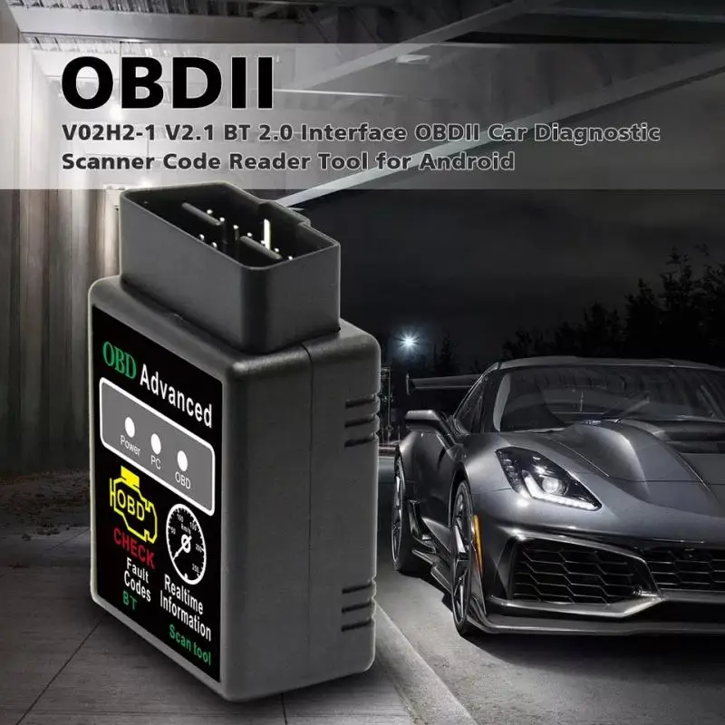 1 * OBD2 HH OBD ELM327 V1.5 Bluetooth CAN BUS диагностический сканер двигателя автомобиля