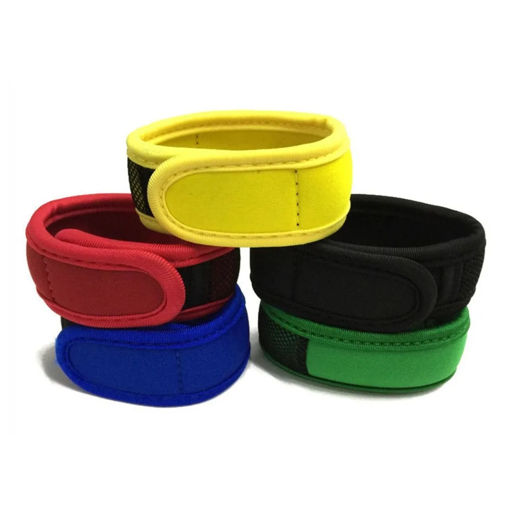 Adjustable Adult Children Anti Mosquito Bug Insect Repellent Bracelet Wrist Band With 2 Refills Drop Shipping | Спорт и развлечения