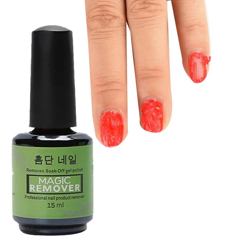 Средство для снятия лака ногтей профессиональный удаляет отмачиваемый Гель лак