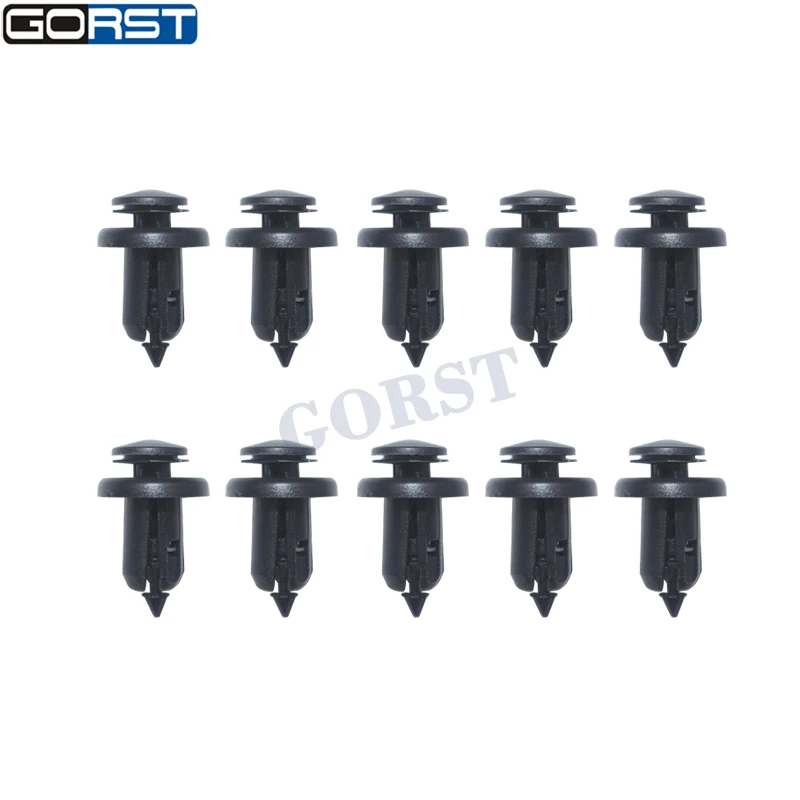 10 шт. фиксатор переднего бампера зажим нажимного типа Фиксатор с металлической