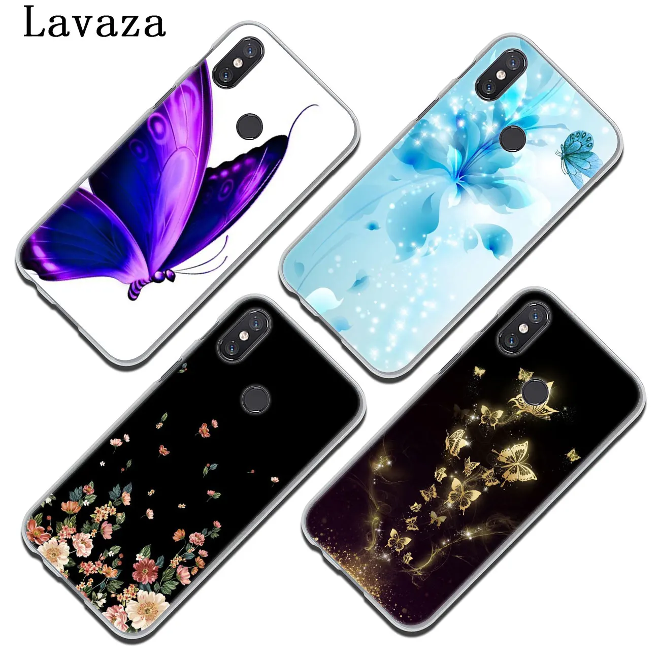 Lavaza красивая бабочка цветок чехол для телефона для Xiaomi Redmi K20 Pro 8A 7A 5A 6A 4A Note 8 7 5 4 4X6 Pro крышка