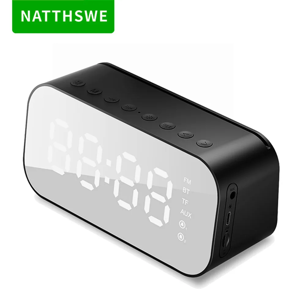 NATTHSWE прямоугольник беспроводной Bluetooth динамик мини сабвуфер избыточный вес