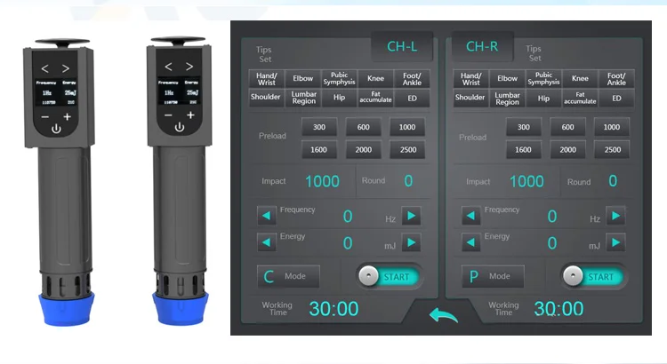 値段 家庭用電気マッサージ器,高品質のポータブルショックアブソーバー,ウェーブのかかったセラピー機器