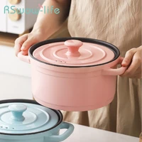 3l casserole soup stew pot ceramic high temperature open flame household soup pot ceramic cooking pot for kitchen supplies