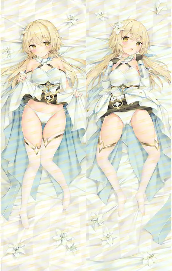 Магазин cirno's Store оригинальная Женская наволочка для путешественника genshin impact