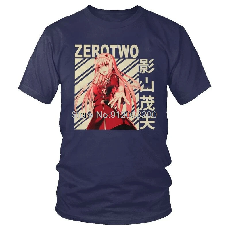 

Дорогой винтажный в Фране футболки Мужская Уличная одежда футболка с коротким рукавом кавайная Аниме Манга нулевая две футболки хлопковая ...