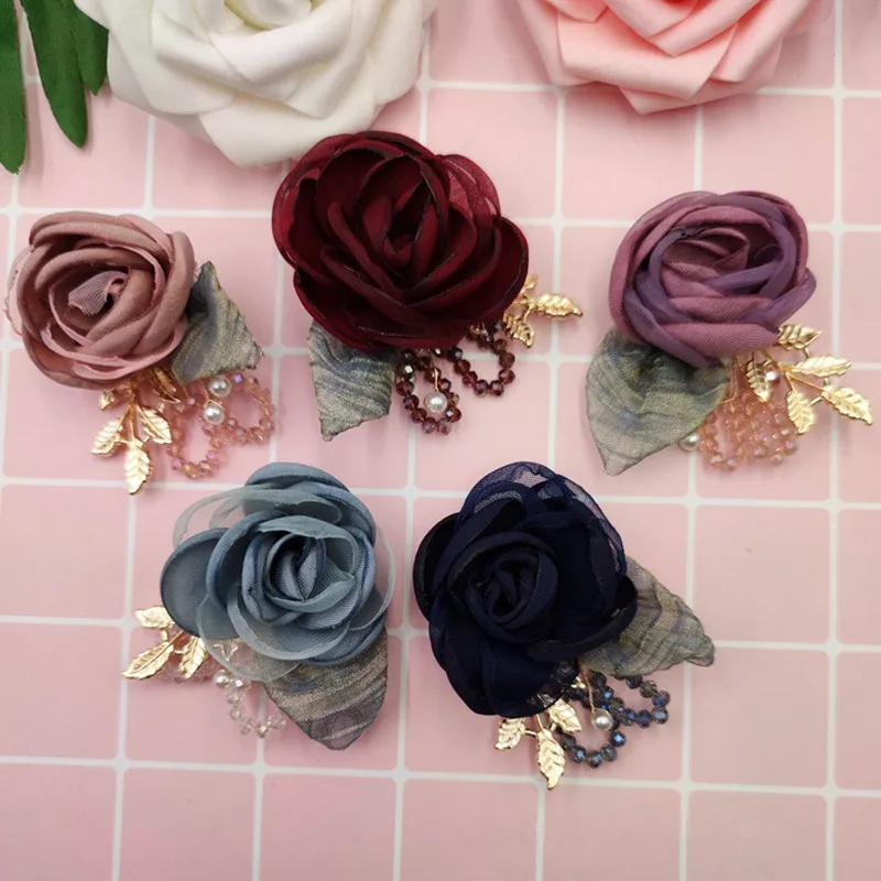 

Высококачественные Аксессуары для ювелирных изделий, цветок с горячими краями, патчи, искусственные украшения из сплава с кристаллами и бу...