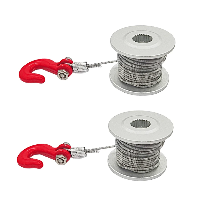 

Серволебедка с дистанционным управлением 25T, серволебедка для рулевого механизма, колесный барабан для 1/10 RC Crawler Car Traxxas TRX4 Axial SCX10 90046 D90 D110 Tamiya