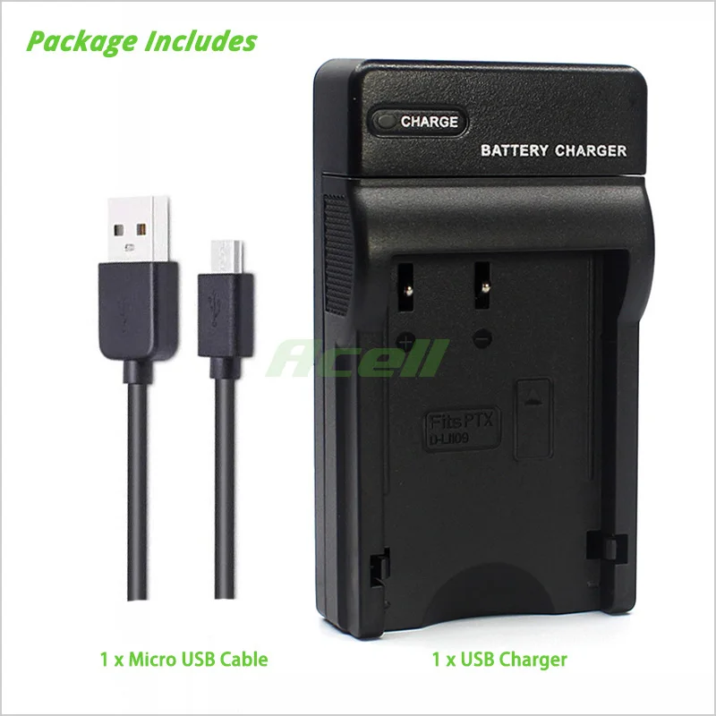Зарядное устройство USB для PENTAX KP D LI109 K r 70 30 50 S1 K70 Kr K30 K50 KS1 KS2 K500 DSLR|Зарядные
