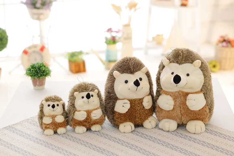 Ежик плюшевые игрушки мягкие милые животные куклы Мягкие Женские хлопковые