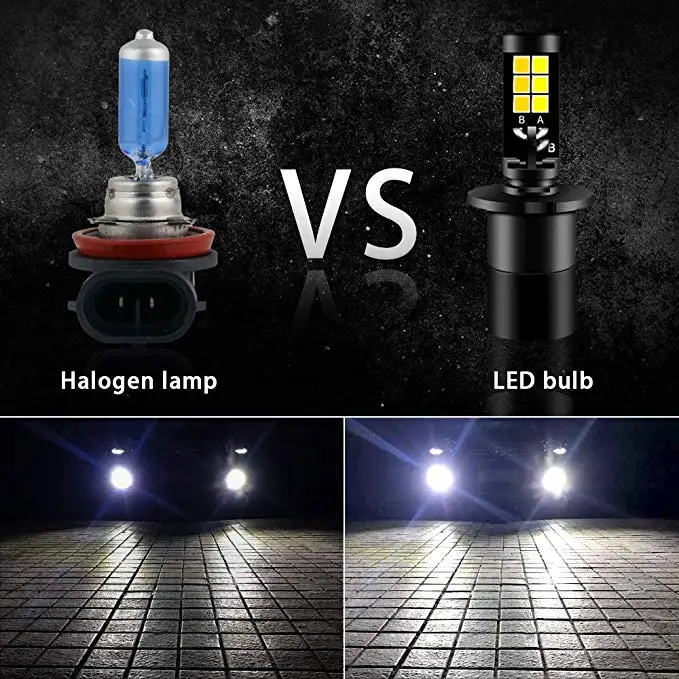 2 шт. новейший Автомобильный светодиодный противотуманный фонарь H3 для вождения