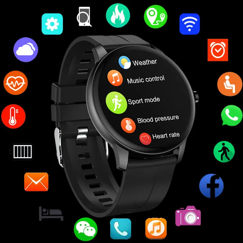 

Dial Call Smart Watch Men Women Smartwatch Electronics Smart Clock For Android IOS Fitness Tracker Sport Round Smart-watch Z2