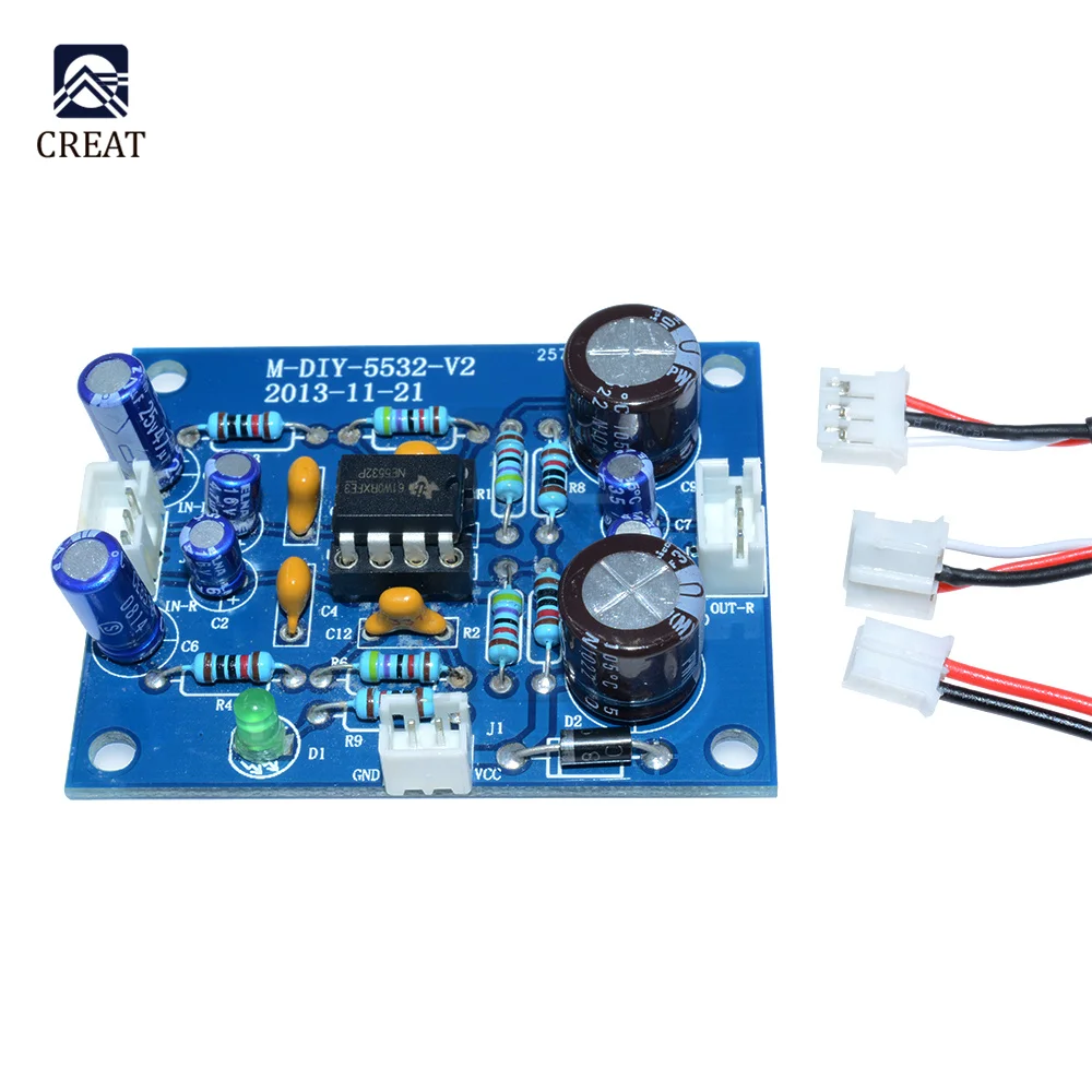 Стереоусилитель для Arduino NE5532 | Электронные компоненты и принадлежности