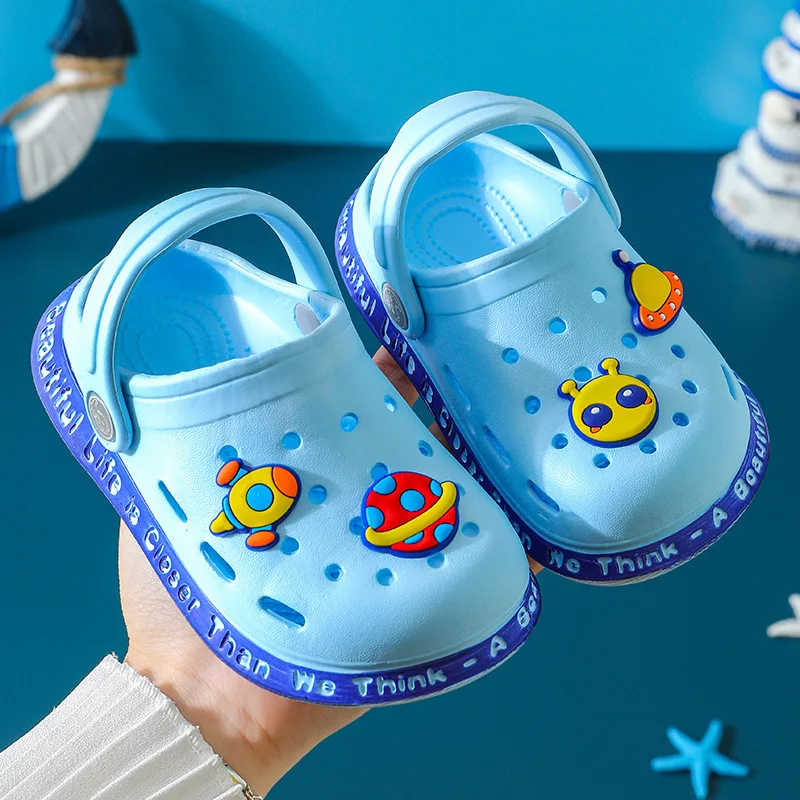 

Toddler Baby Shoes Kids Summer Sandals Girls Boys Indoor Home Slippers Cartoon Outdoor Slides Sandals Child Flip Flops CSH1022