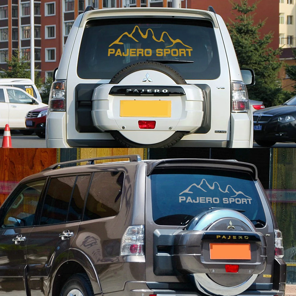 Автомобильные наклейки для Mitsubishi pajero sport Styling Виниловая пленка Авто наклейки своими руками Автомобильные украшения автомобильные принадлежности для тюнинга