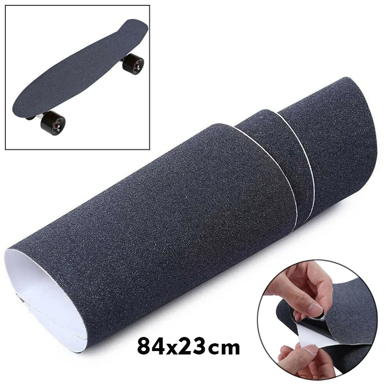 

1xSkateboard Deck Sandpaper Grip Tape Skating Board Longboarding 23X84cm Fashion