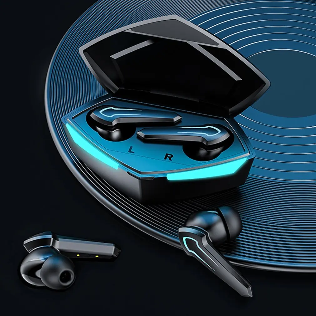 

TWS Gaming headset Bluetooth-compatible 5.1 Low Latency Wireless Earphone with Bass Sports Bluetooth Headphones Gamer Earbuds