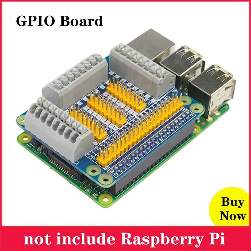 Плата расширения Raspberry Pi GPIO для 4 3 Model B 4B 3B +|Аксессуары демонстрационных стендов| |