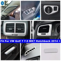 pillar a speaker air ac outlet armrest lift button panel cover trim for vw golf 7 7 5 mk7 hatchback 2014 2019 interior matte