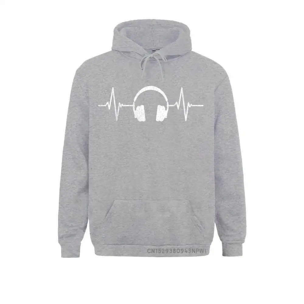 Крутой продюсер музыки влюбленных DJ подарок наушники для сердцебиения пуловер