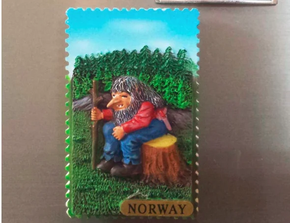 Скандинавский пиратский корабль 3D магниты для холодильника стикер туризма