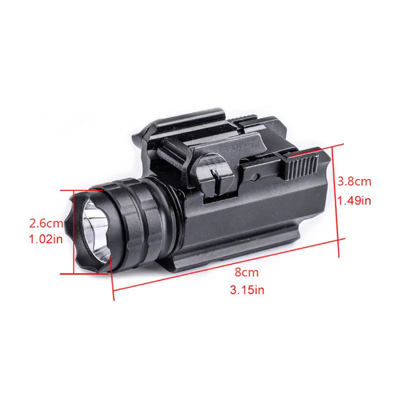 

Strong light flashlight, camping at night, night riding, flashlight under supplement light