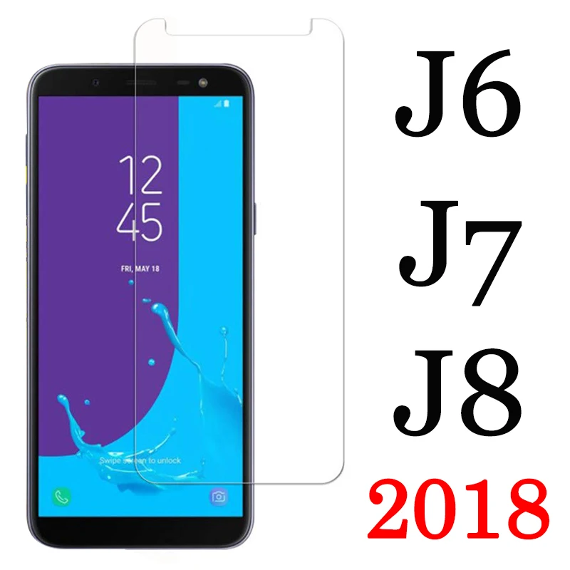 Защитное стекло для Samsung J8 J4 J6 2018 закаленное | Мобильные телефоны и аксессуары