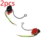 Переключатель остановки двигателя мотоцикла для 168F, 170F, 173F, 177F, 2 шт.