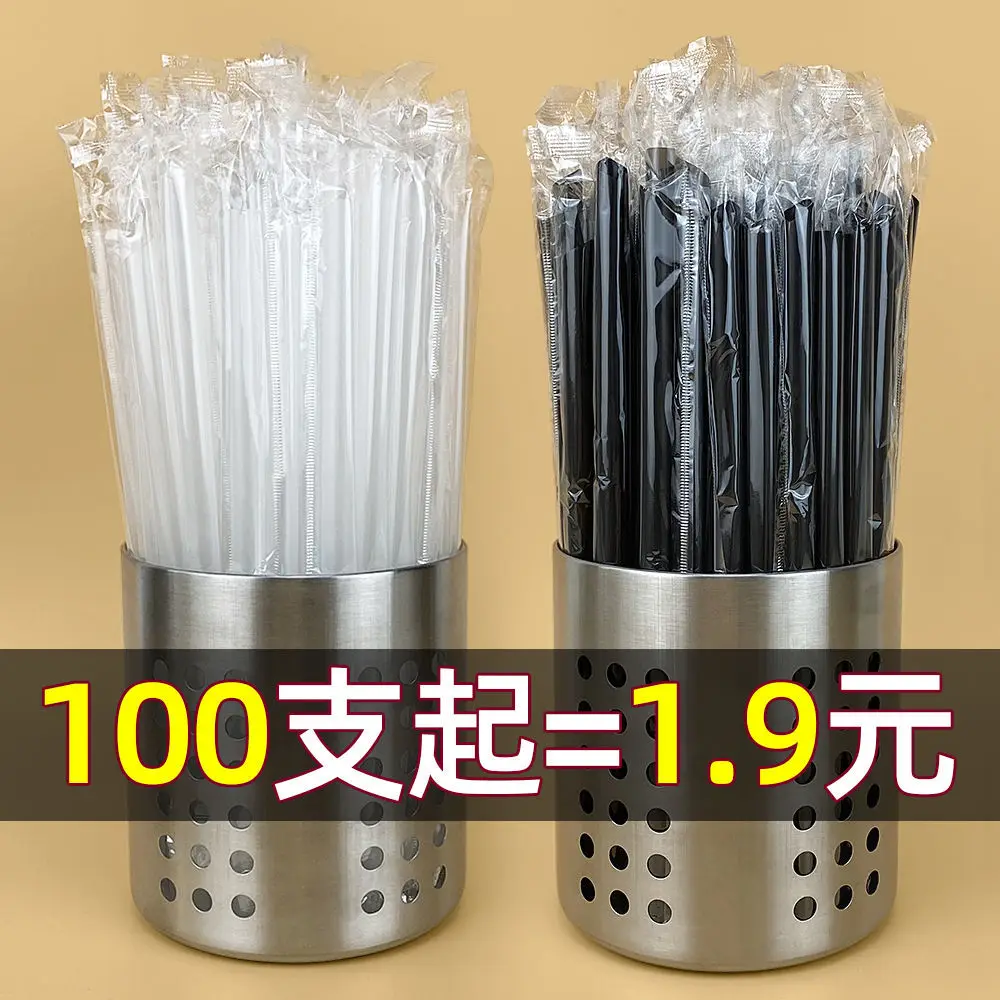 

100Pcs Fluorescent Plastic Bendable Drinking Straws Disposable Beverage Straws Wedding Decor Mixed Colors Party Supplies