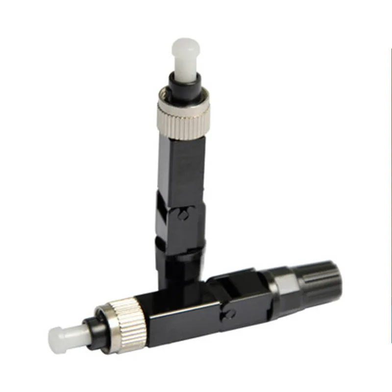 10 50 или 100 шт./лот встроенный FC UPC Быстрый коннектор FTTH SM волоконно-оптический