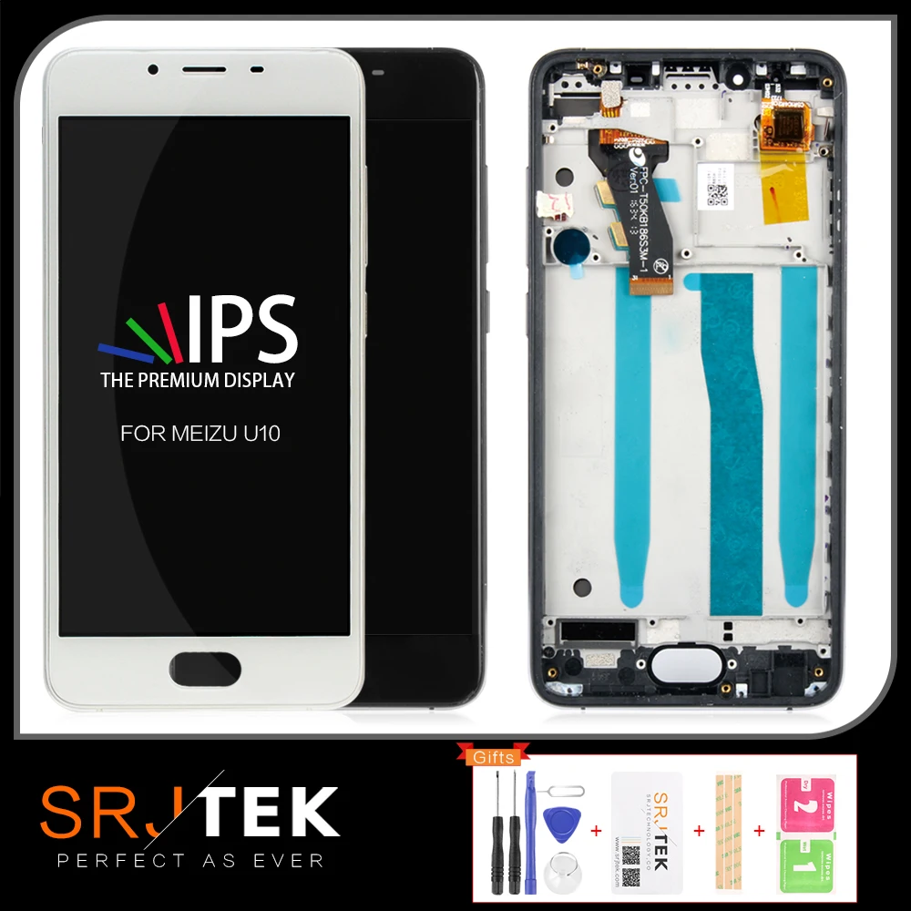 SRJTEK 5 0 &quotдля Meizu U10 LCD сенсорный экран дигитайзер дисплей для Дисплей Матрица