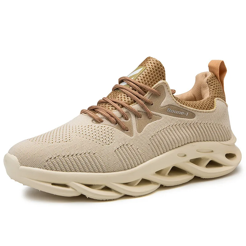 Мужские кроссовки с воздушной подушкой классические Нескользящие резиновые