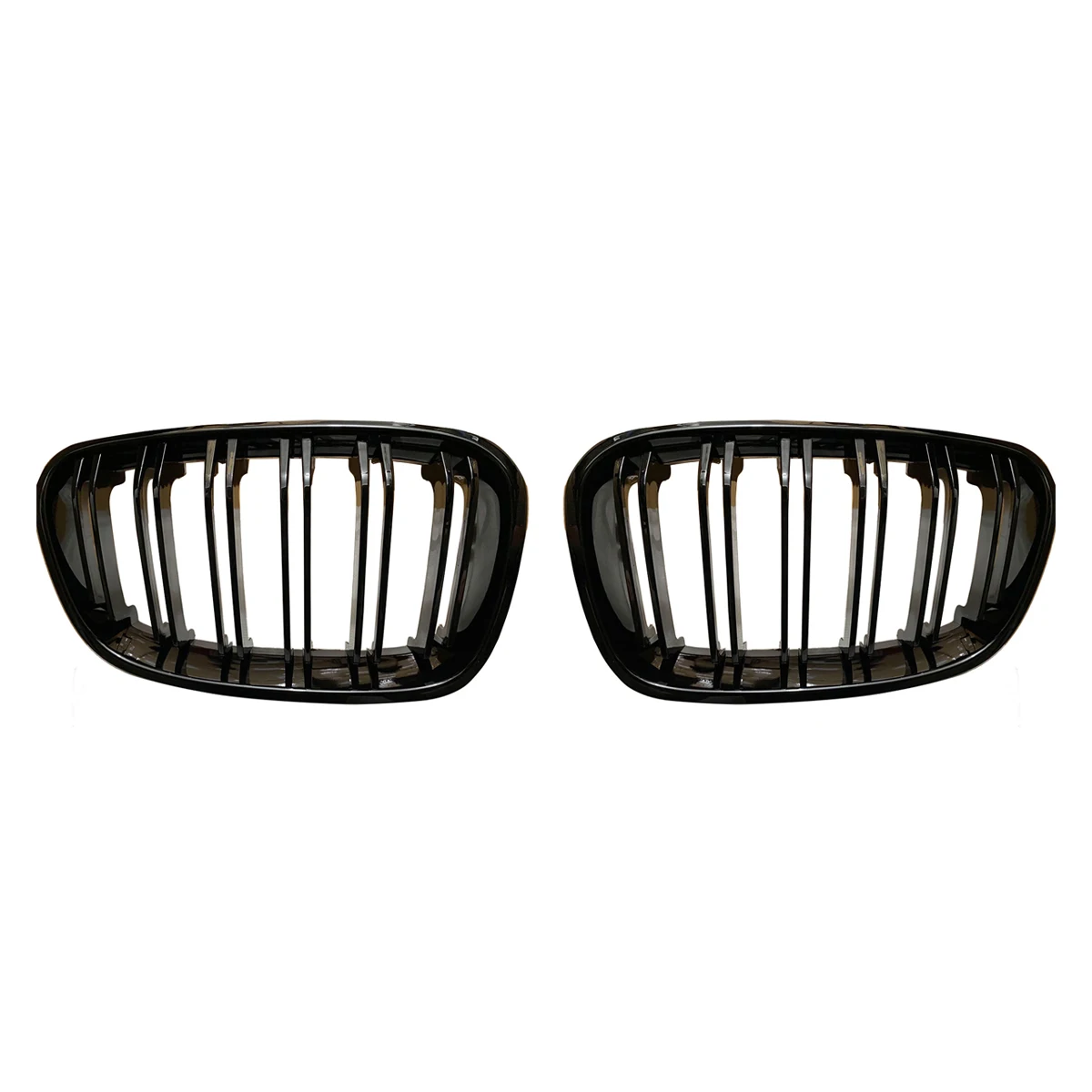 

Решетки для переднего бампера BMW, гоночный гриль для BMW F20 F21 1 Series 2011-2014, двойная решетка-гриль