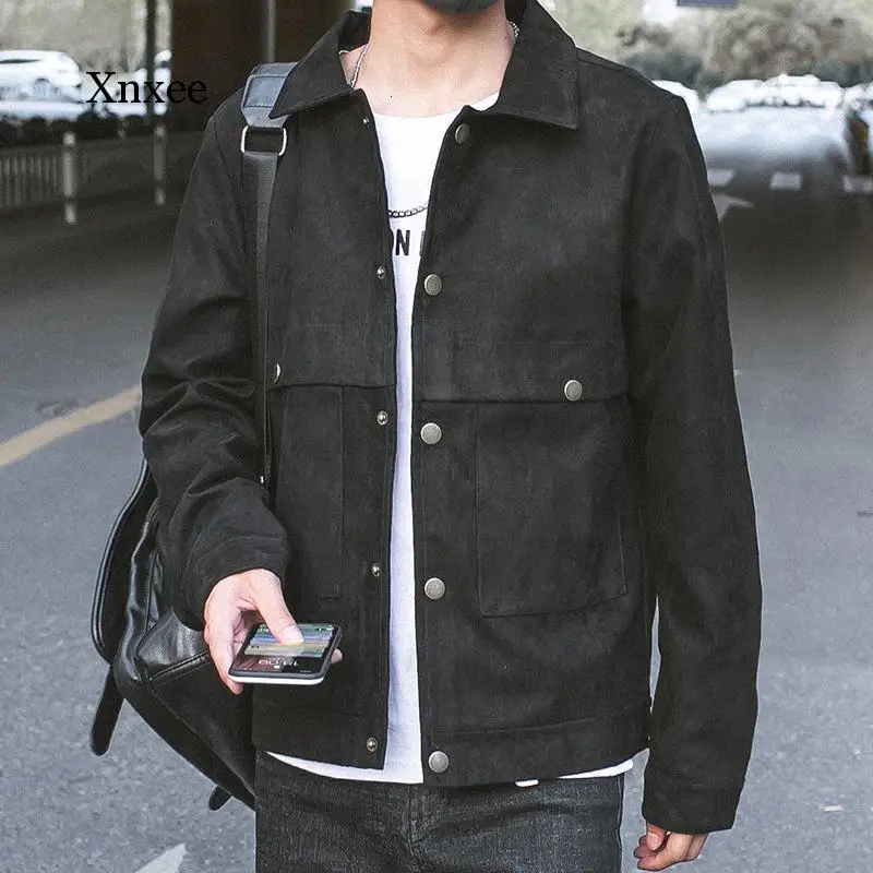 4Xl модное однотонное пальто с длинным рукавом размера плюс в стиле хип хоп тонкий