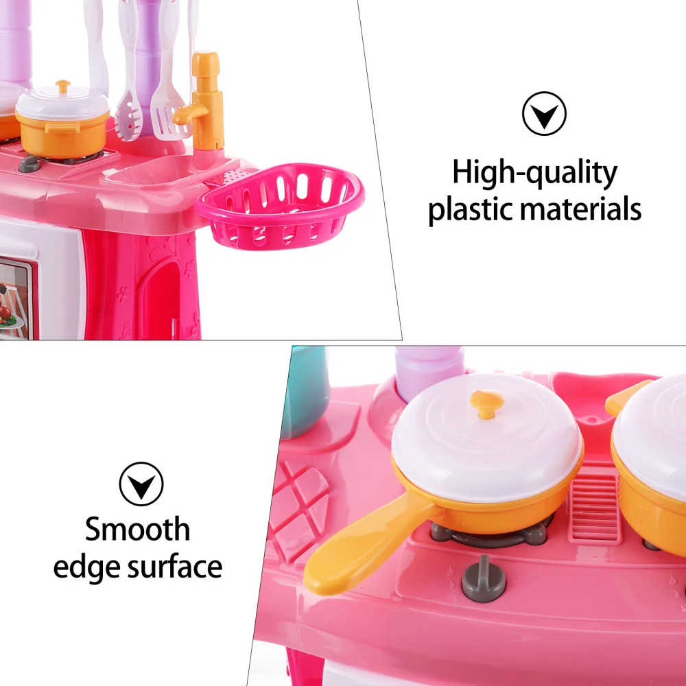 

1 Set Little Kitchen with Realistic Lights and Sounds Fun Educational