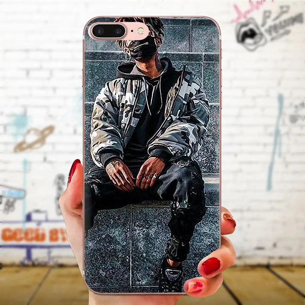 Прозрачный чехол Marius Listhrop Aka Scarlxrd для Apple iPhone 11 Pro X XS Max XR 4 4s 5 5C 5S SE 6 6S 7 8 Plus |