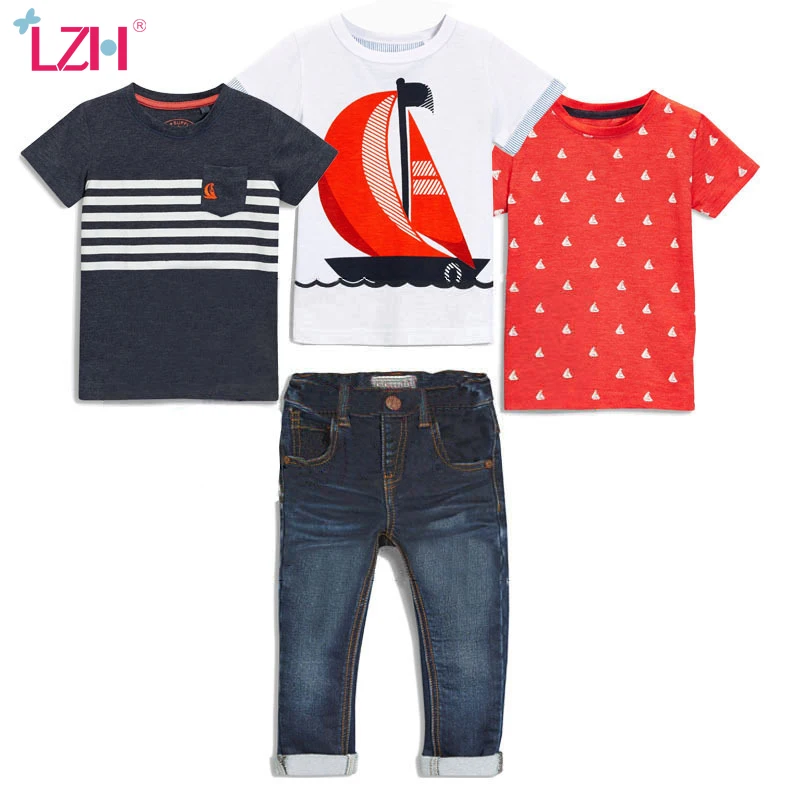 Детская одежда LZH осень-весна 2022 для маленьких мальчиков наряд костюм детская
